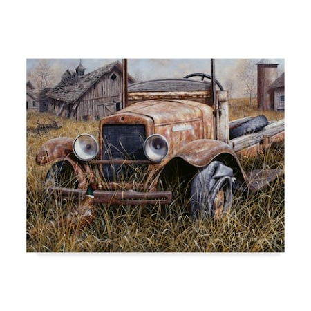 Jeff Tift 'Old Times' Canvas Art,35x47